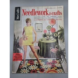 Vintage McCall's Needlework & Crafts Magazine Spring - Summer‎ MCM 1968